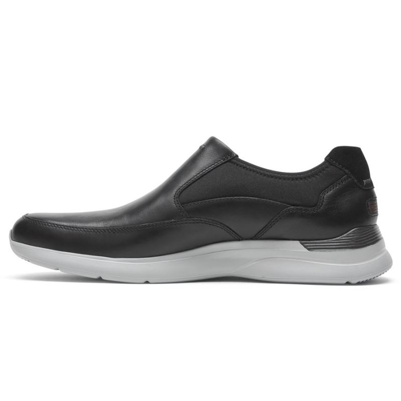 ROCKPORT - MEN'S TOTAL MOTION ACTIVE SLIP-ON SNEAKER-BLACK