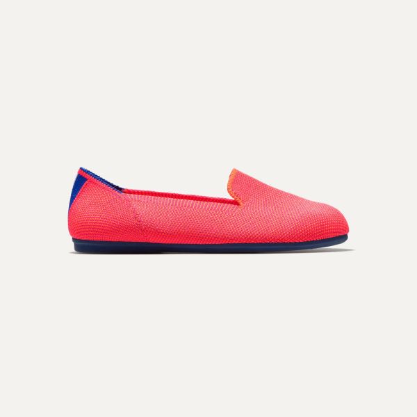 The Kids Loafer-Flamingo Kid's Rothys Shoes