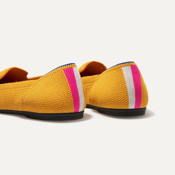 The Kids Loafer-Lemondrop Kid's Rothys Shoes