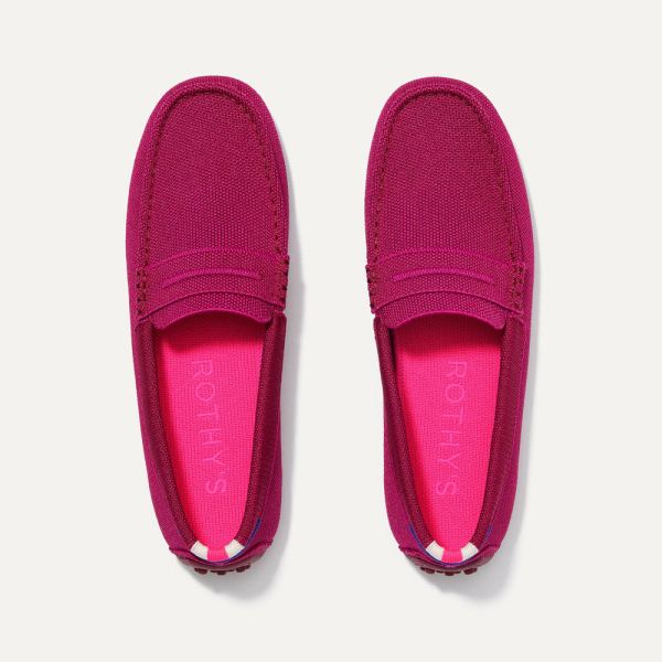 The Driver-Raspberry Women's Rothys Shoes