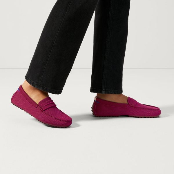 The Driver-Raspberry Women's Rothys Shoes