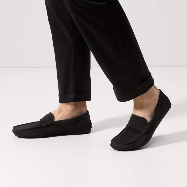 The Driving Loafer-Black Men's Rothys Shoes