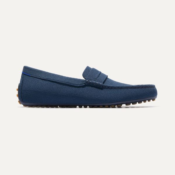 The Driving Loafer-Navy Men's Rothys Shoes