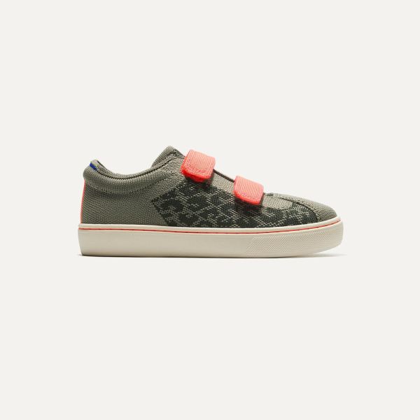 The Kids Strap Sneaker-Jungle Cat Kid's Rothys Shoes