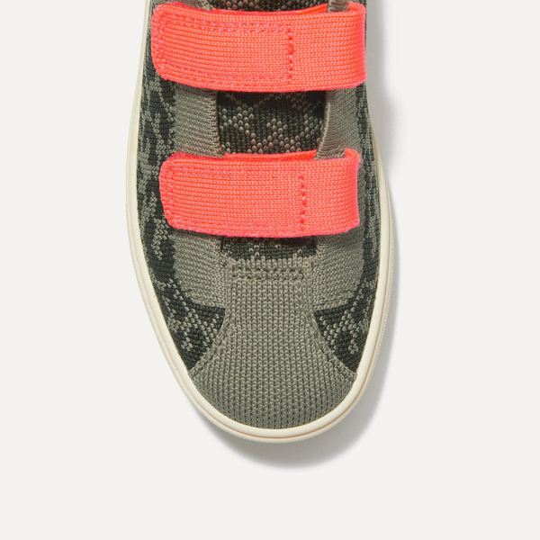 The Kids Strap Sneaker-Jungle Cat Kid's Rothys Shoes