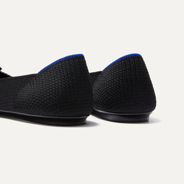 The Bow Point-Blackout Women's Rothys Shoes