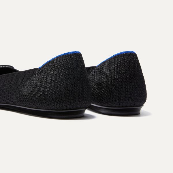 The Bow Flat-Blackout Women's Rothys Shoes