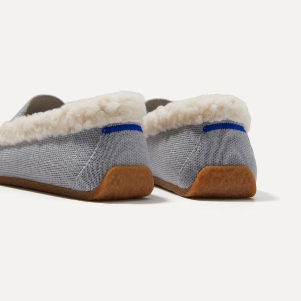 The Merino Slipper-Glacier Grey Women's Rothys Shoes