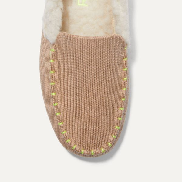 The Merino Slipper-Birch Tan Women's Rothys Shoes