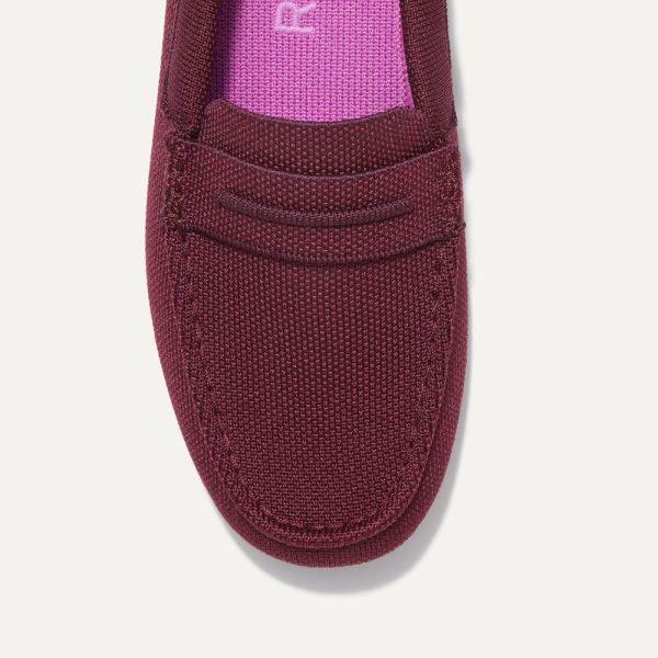 The Driver-Burgundy Women's Rothys Shoes