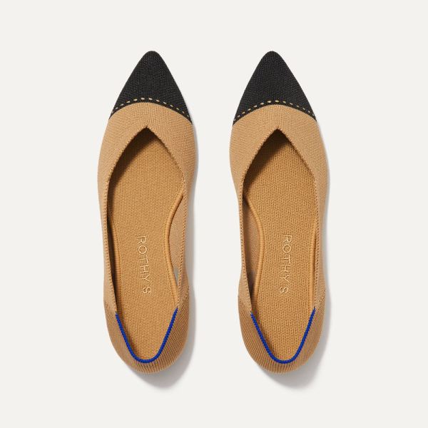 The Point-Camel Captoe Women's Rothys Shoes