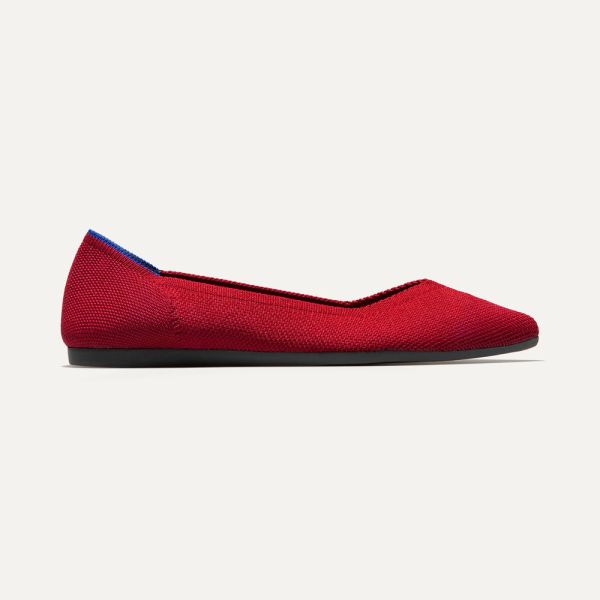 The Point-Chili Red Women's Rothys Shoes