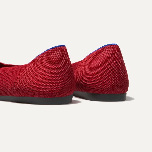 The Point-Chili Red Women's Rothys Shoes