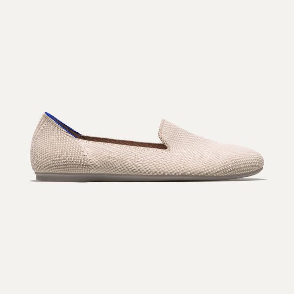 The Loafer-Linen Double Stitch Women's Rothys Shoes