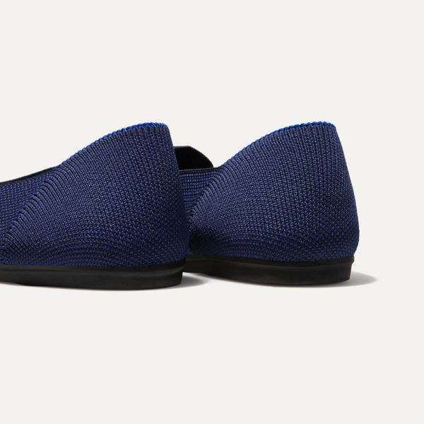 The Loafer-Navy Women's Rothys Shoes