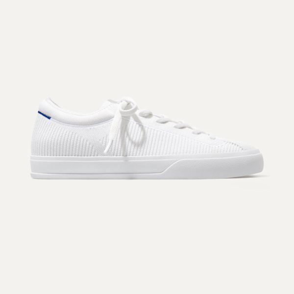 The Lace Up-Bright White Women's Rothys Shoes