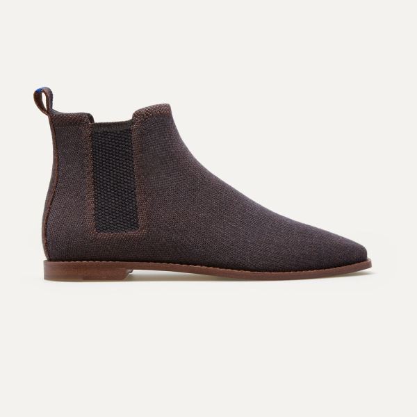 The Merino Ankle Boot-Cocoa Brown Women's Rothys Shoes