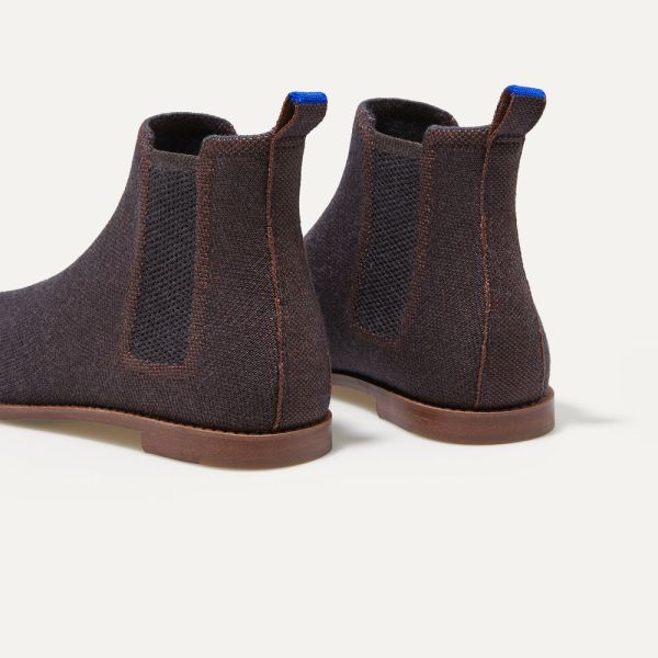 The Merino Ankle Boot-Cocoa Brown Women's Rothys Shoes