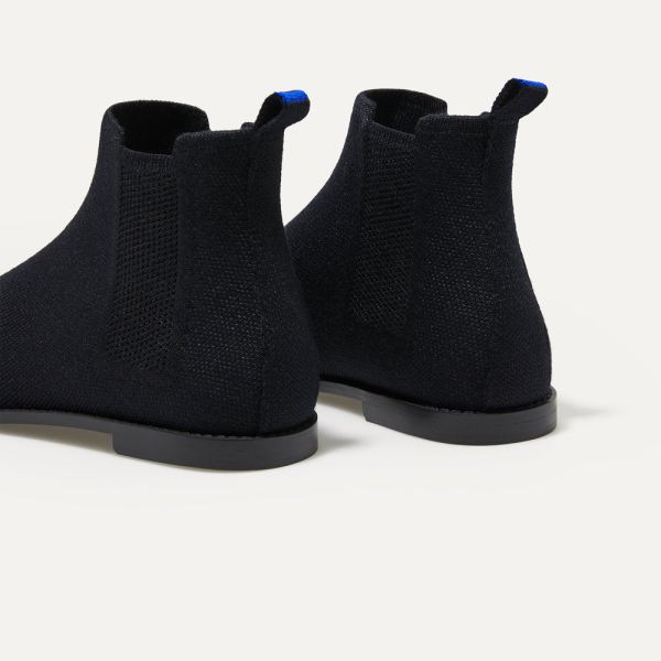 The Merino Ankle Boot-Onyx Black Women's Rothys Shoes