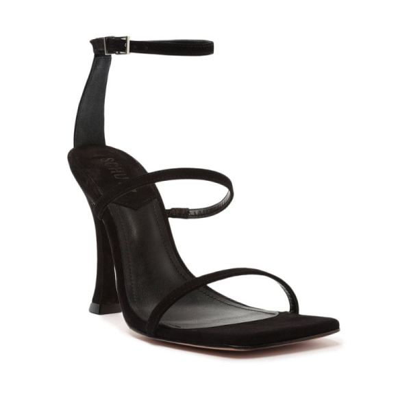 Schutz | Women's Nelli Nubuck Sandal-Black