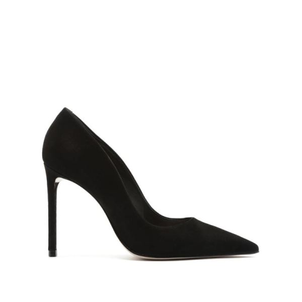 Schutz | Women's Lou Pump: Classic Shoe with a Pointed Toe -Black