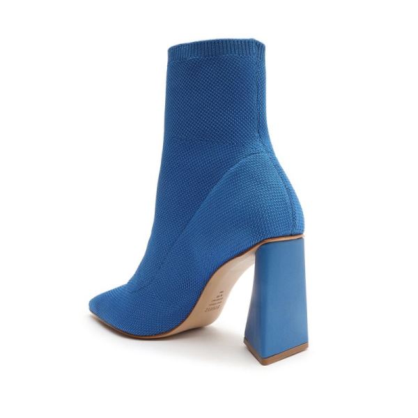 Schutz | Women's Marila Knit Bootie-True Blue