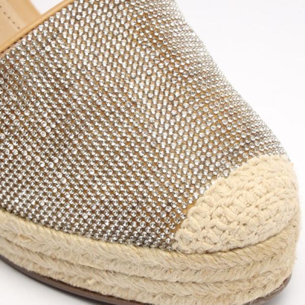 Schutz | Women's Celinah Nappa Leather Espadrille-Beige