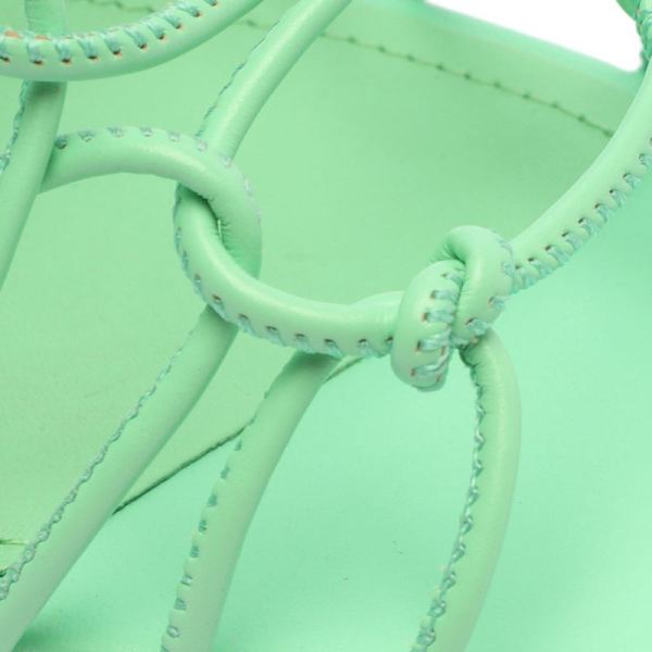 Schutz | Women's Heyde Nappa Leather Sandal-Deep Mint