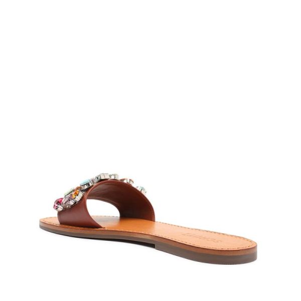 Schutz | Women's Jolie Nappa Leather Sandal-Cooper