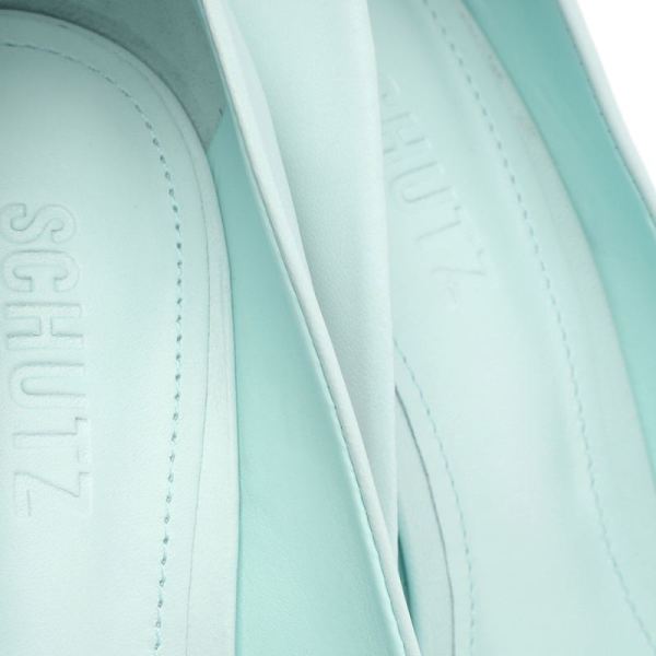 Schutz | Women's Lou Nappa Leather Pump-Soft Sky