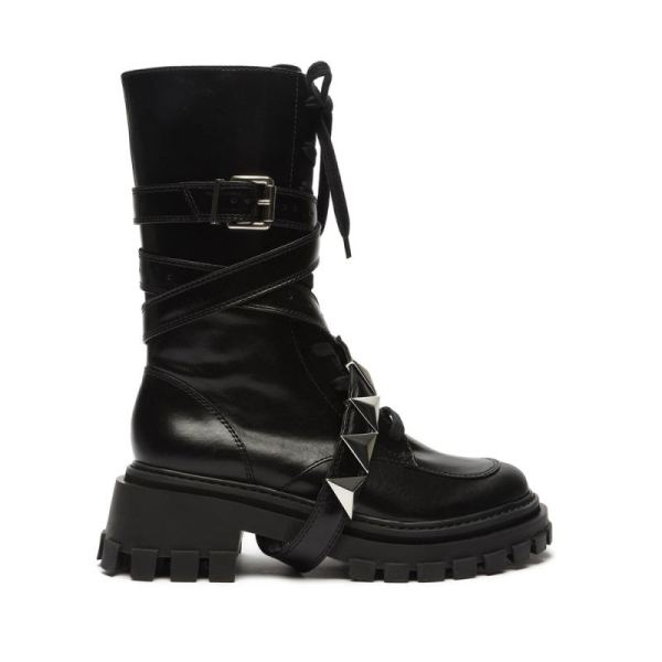 Schutz | Women's Monttila Leather Boot-Black