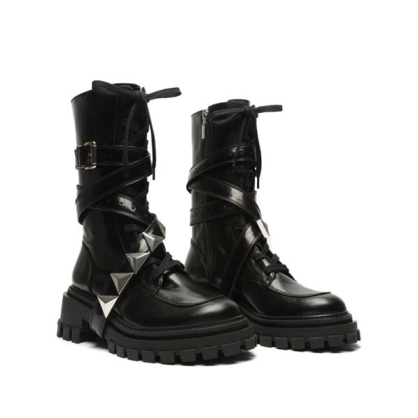 Schutz | Women's Monttila Leather Boot-Black