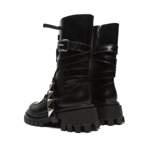 Schutz | Women's Monttila Leather Boot-Black