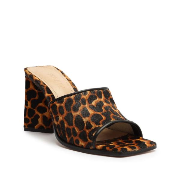 Schutz | Women's Lizah Welt Wild Sandal-Leopard