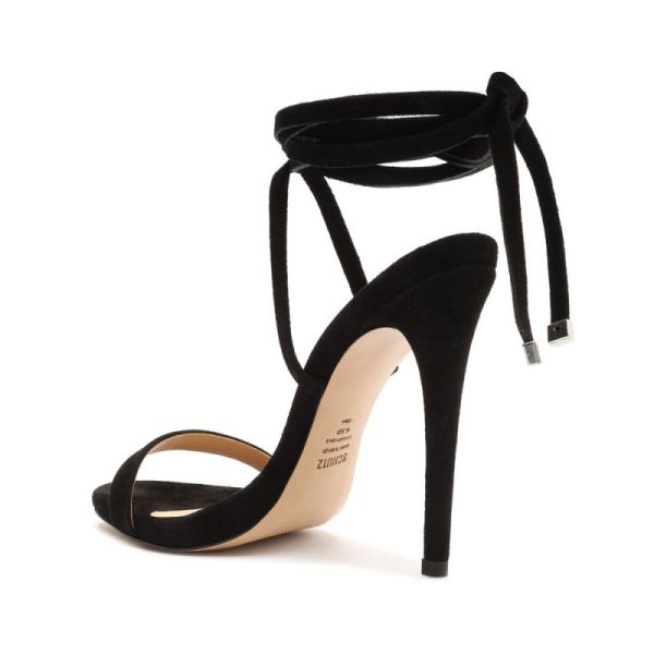 Schutz | Women's Cloe Suede Sandal-Black