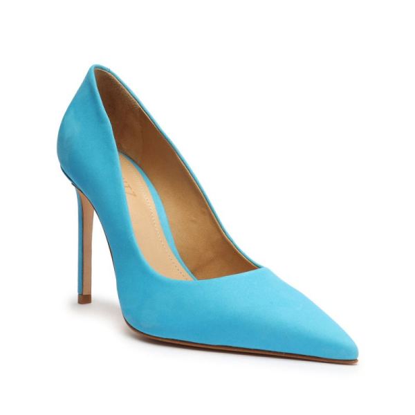 Schutz | Women's Lou Nubuck Pump-True Blue