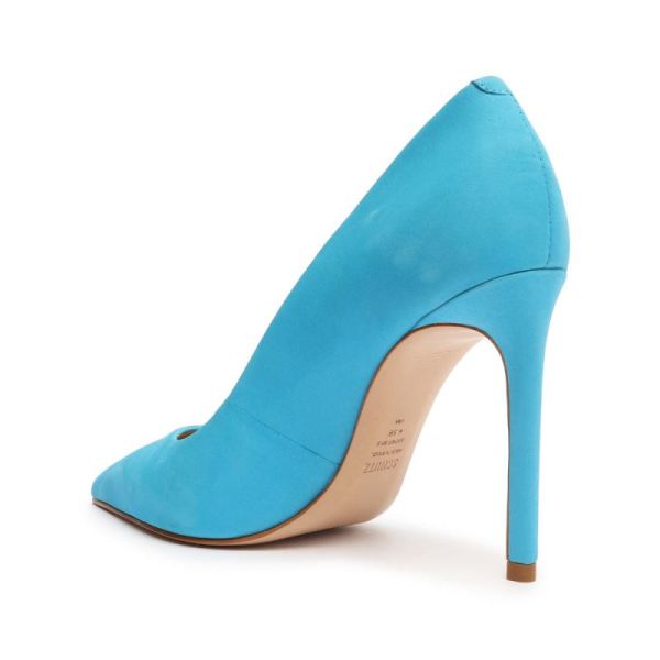 Schutz | Women's Lou Nubuck Pump-True Blue