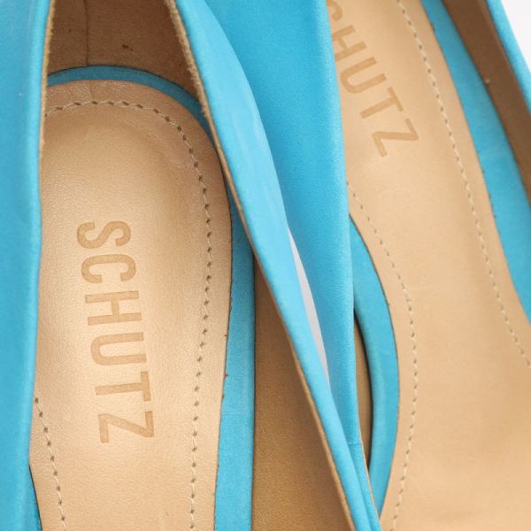 Schutz | Women's Lou Nubuck Pump-True Blue