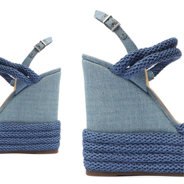 Schutz | Women's Leeneh Denim Sandal-Denim