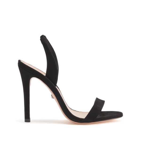 Schutz | Women's Luriane Single Toe Strap High Heel Sandal -Black