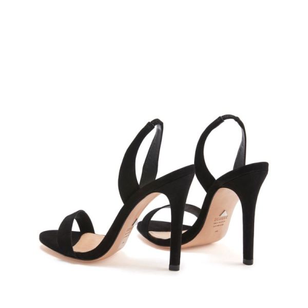 Schutz | Women's Luriane Single Toe Strap High Heel Sandal  -Black