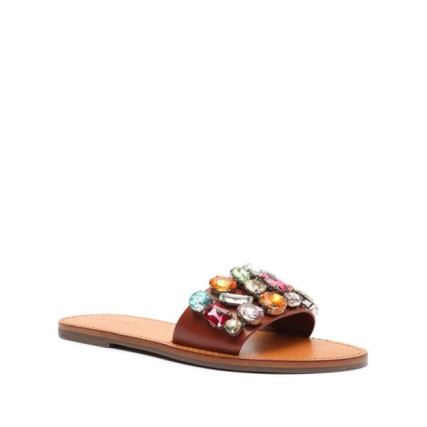 Schutz | Women's Jolie Nappa Leather Sandal-Cooper