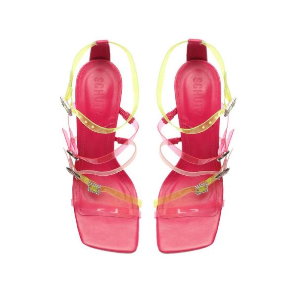 Schutz | Women's Noelle Vinyl Sandal-Sweet Rose