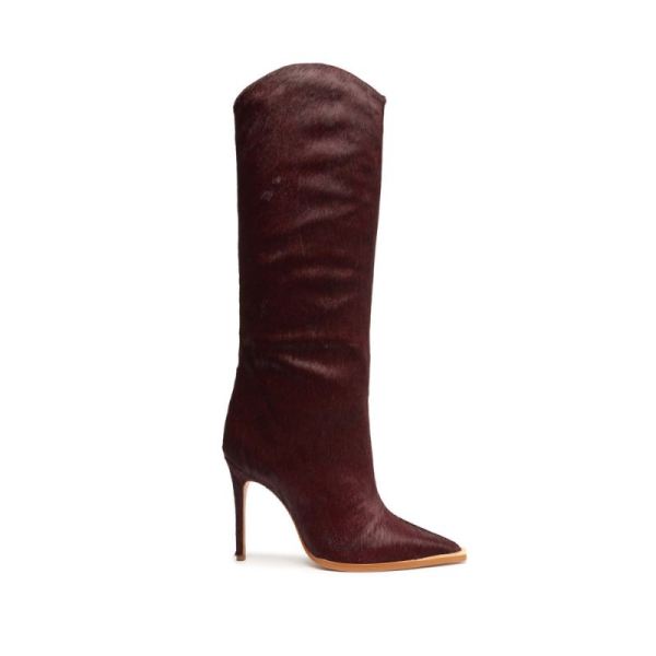 Schutz | Women's Maryana Welt Wild Boot-Bloodstone