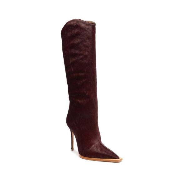 Schutz | Women's Maryana Welt Wild Boot-Bloodstone