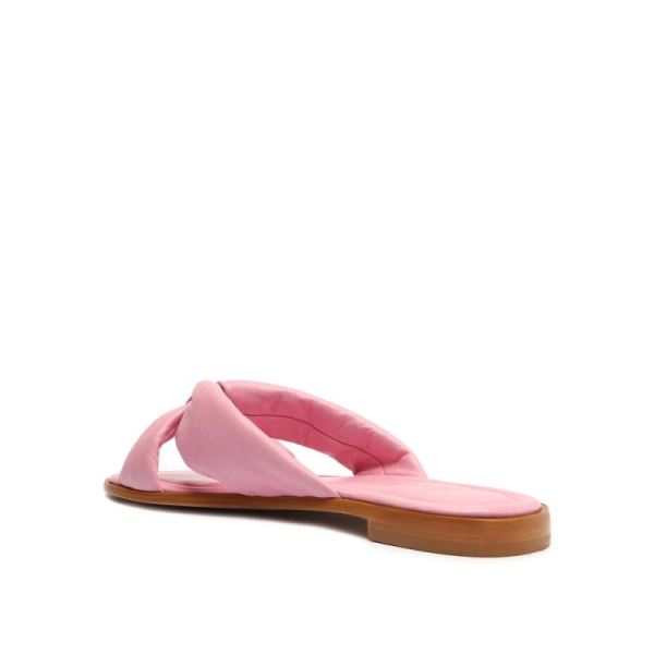 Schutz | Women's Fairy Leather Sandal-Club Rose