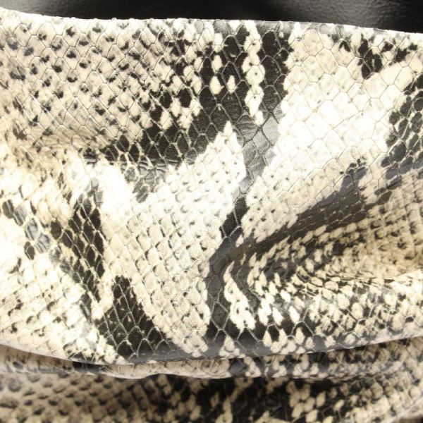 Schutz | Women's Ashlee Snake-Embossed Leather Bootie-Natural Snake