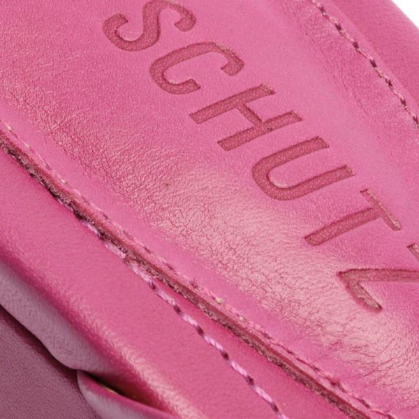 Schutz | Women's Darlin Leather Sandal-Violet Pink