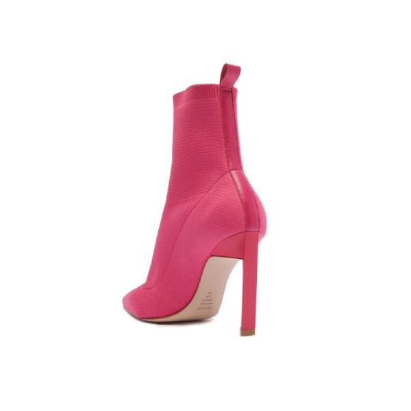 Schutz | Women's Ammie Knit Bootie-Hot Pink