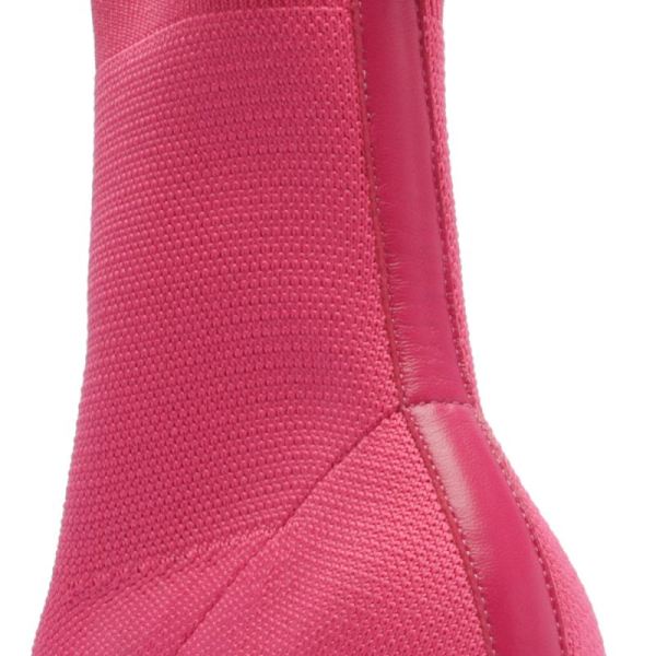 Schutz | Women's Ammie Knit Bootie-Hot Pink